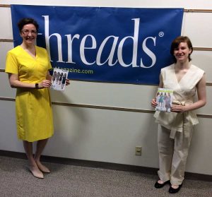 Sarah and Erica from Threads Magazine