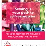 2019 National Sewing Month theme
