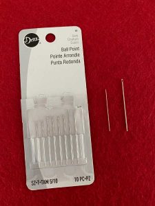 Ball point needles