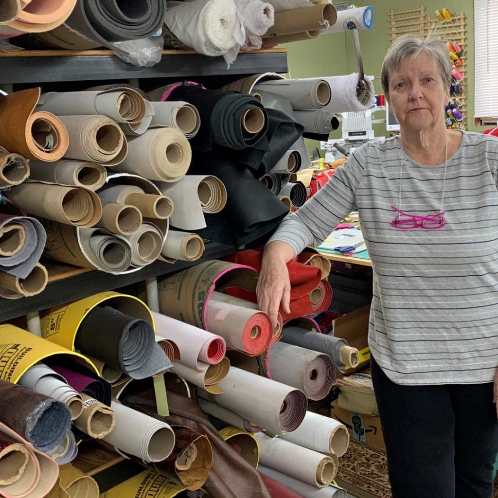 Nancy's fabric stash