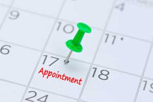 Appointment calendar image