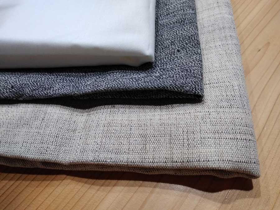 Image of different types of interfacing