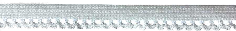 Picot edge elastic from Amazon