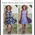 Ellie and Mac Reversible Dress Pattern