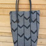 Tote with boxed corners