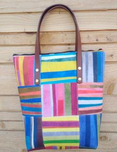 Colorful tote bag