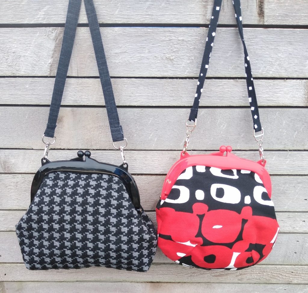 Two hand-made bags