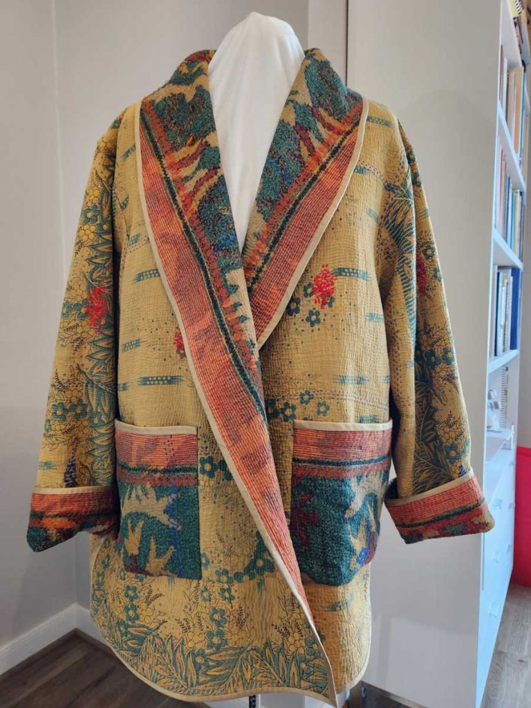 Kantha Jacket by Deborah Turkleson