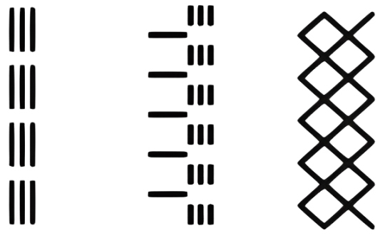 Hemstitch diagram