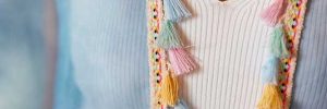 Tassels on a jacket