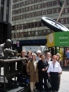 New York Tour photo - posed at 7th ave 39th st email